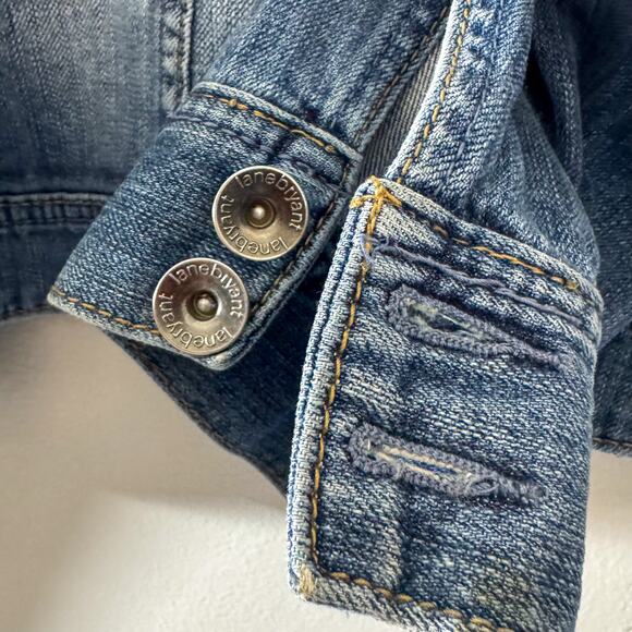 Lane Bryant Classic Stretch Denim Plus Size 22 Wash Jean Jacket Y2K - Picture 8 of 8